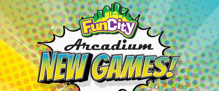 New Funcity Arcadium New Games!